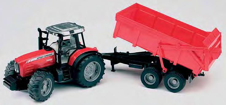 Features of which are automatically opening tailgate when tilted up, grain outlet slide and stabiliser