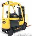 A. Visit us online at hyster.