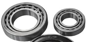 # 1707B # 1707S Bearing Set & Two Part Grease Seal. Suits Dunbier Trailers with 45 & 50mm sq axles.( Slimline) Large Cup L68110 & Cone L68149. Small Cup LM12710 & Cone LM12749, Seal #1716.