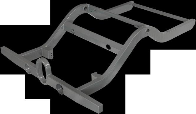 INSTALLATION GUIDE 7154 Canted Billet 4-Bar, 4x2 Rear Frame
