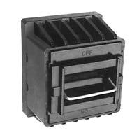 Selecting protective devices Pullout switches listed to UL 1429 Fused and non-fused switches ranging from 30 to 400 A at 600 V or less.