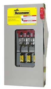 Section 7 Equipment application/protection Eaton double door Line-Side Isolation Switch 240 Vac and 600 Vac
