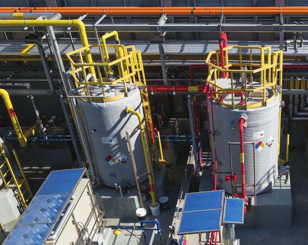 containment structures holding petroleum byproducts, including diesel, biodiesel, gasoline, kerosene and various solvents, require tough thickfilm coating protection.