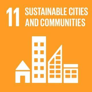 In Goal 11 for Cities and is relevant to relevant to Goal 8 for Decent Work and Economic Growth