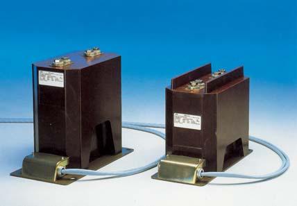 ABB KEVCD type combined voltage-current sensors.
