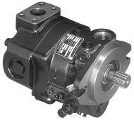 Catalog HY13-1552-2/US Technical Information Series PVC65 Performance Information Series PVC65 Compensated, Variable Volume, Piston Pump Features High Strength Cast-Iron Housing uilt-in Supercharger