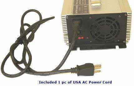 AC outlet Note - For USA customer,