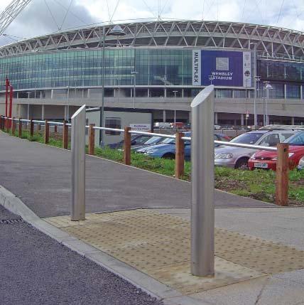 All standard Zenith bollards are available as standard in a choice of two heights - 900mm and 1000mm above ground - although other sizes are available on request.