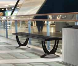 Aika Bench has been created by Industrial Designer Henri Sydänheimo for high-quality public facilities.