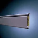 For maximum structural rigidity, curtain hoods feature rolled edges and are formed from