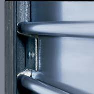 All FireCoil door curtains are constructed with heavy-duty steel slats.