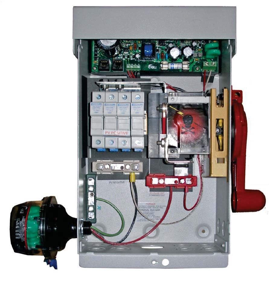 Installing the MNDiscoPSB Power Supply PCB: Continued MNPVHV4 TYE 3R Shown wired with MNDiscoPSB power supply board