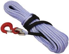 4mm T-Max Dyneema synthetic winch rope, can be joined if broken.