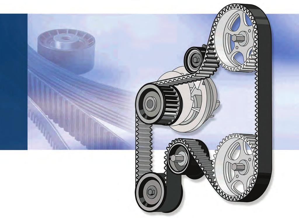 A6 Advantages of Bosch Timing Tensioner Kits Camshaft timing gear Tensioning pulley Tensioning pulley Timing belt During engine operation, tensioners, idler pulleys and guide pulleys are also subject