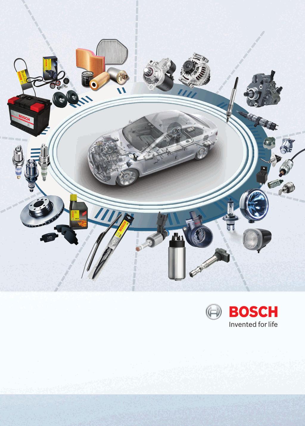 No vehicle is complete without Bosch Your vehicle is not complete without world-class automotive components from Bosch.