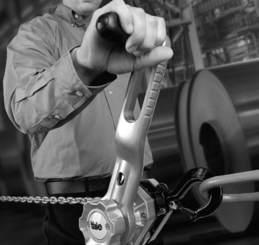 ERGONOMIC DESIGN DELIVERS OPTIMAL OPERATOR SAFETY Hoist design allows the operator to work in a safe and ergonomic position.
