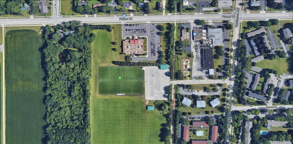 The Run Ozaukee 2018 Exchange 3 PWSB Soccer Park N143 W6499 Layton St, Cedarburg, WI 53012 Runner 3 Park on street Imagery