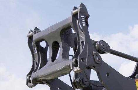 TP Linkage Unique patented lift-arm system, which provides two solutions in one: