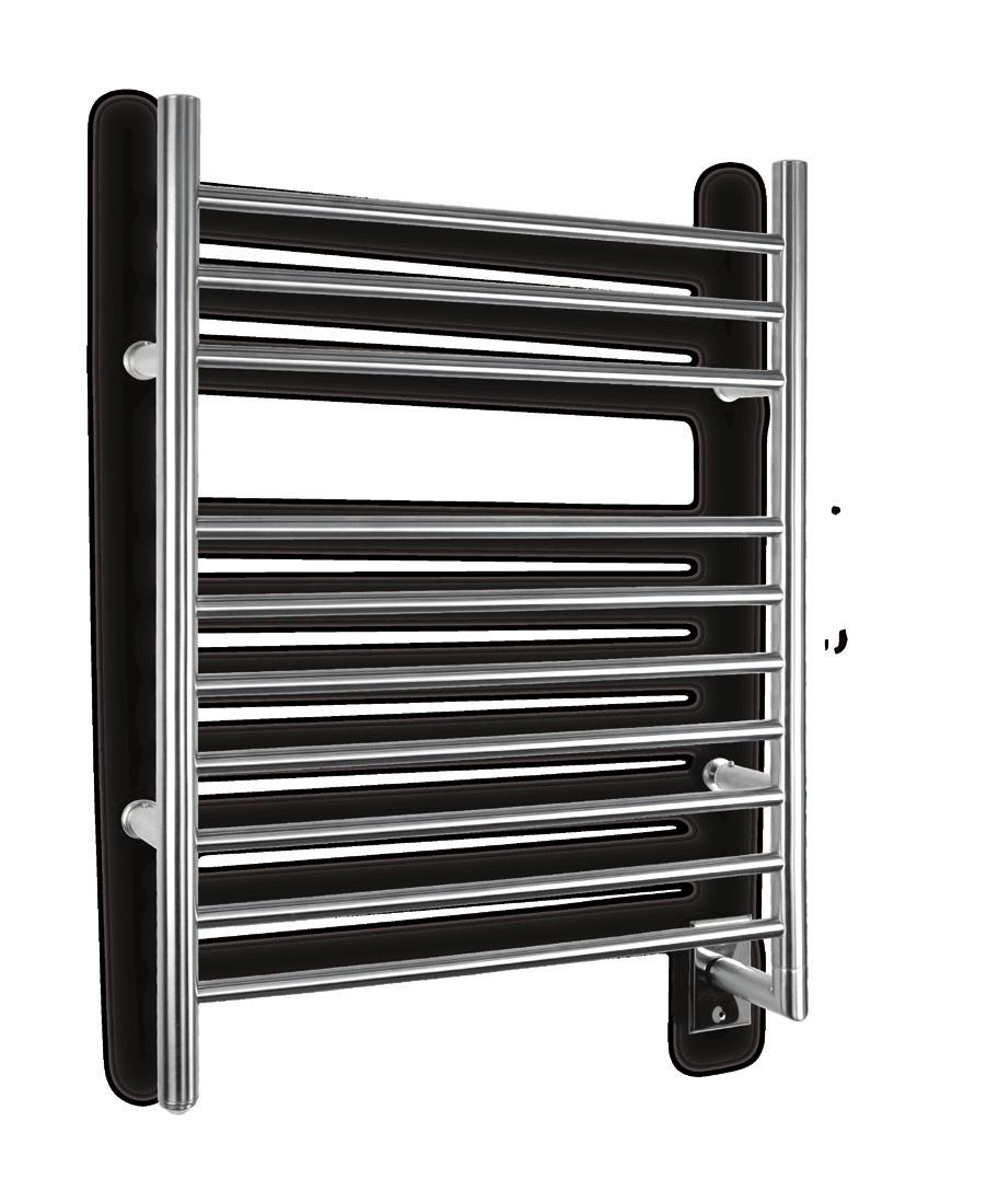 The Infinity (hardwire) Infinity Towel Warmers are available in Plug-In and Hardwired