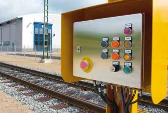 Indoor Traffic control and monitoring, IT, building power supplies, customer information systems maximum safety and absolute reliability are imperative in rail transport operations.