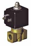 3-Way Solenoid Valve - Direct Acting General application valves for dry or lubricated air, neutral gases and liquids Description: Applications: 3-Way Solenoid Valve - Direct Acting - Normally Closed.