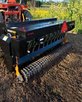 Precision Super Seeders Versatile and flexible to easily handle primary seeding, overseeding, and applications such as native grasses and food plots.