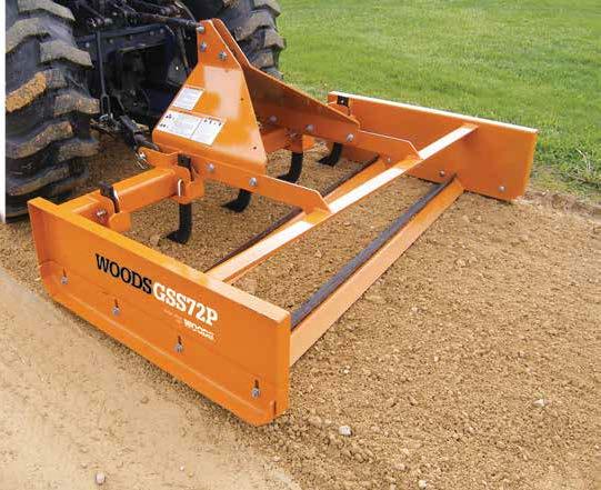 Grading Scrapers Ideal for jobs like leveling potholes in gravel driveways or smoothing soil