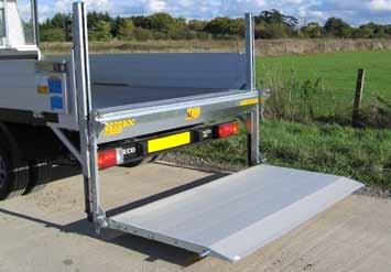 Features Quickly removable pivot pins to allow lift to work inconjunction with tipper body.