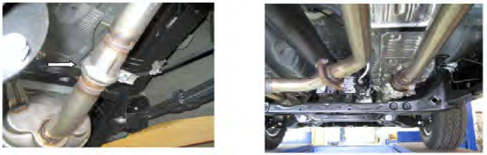Toyota Tundra Split Rear Dual Exhaust System Toyota Motor Company recommends that your Toyota dealer or professional after market parts installer, who has all the necessary equipment, tools and