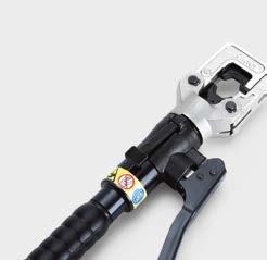 HYDRAULIC CRIMPING TOOL general features HT 51 Crimping force kn D i m e n s i o n s m m kg length width 50 380 130 2,7 L.V.