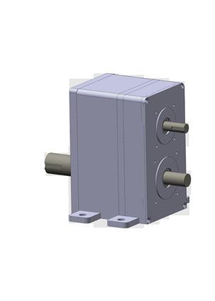 V. Sizes The Model 3210 Dual Function Gear Reducer is available in six different frame sizes allowing the complex drive functions to be applied to varying size loads: 60mm 75mm 90mm 115mm 142mm 180mm