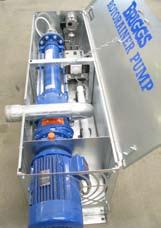 Model 2 and Model 5 pumps are available in 3-phase or single phase version and can pump from 2-6 m 3 /hr.