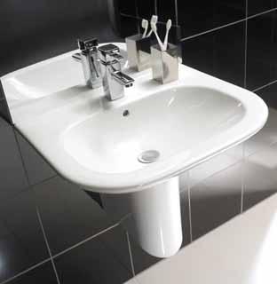 individual statement. For our full range of vanity basins, see pages 50-51.