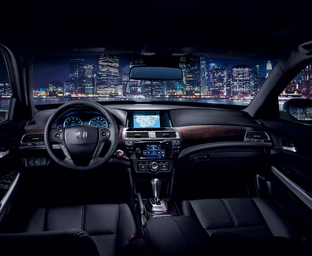 NO COMPROMISE. The Crosstour is packed with innovative technology.