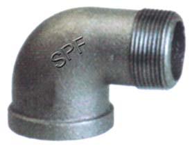 spf malleable iron fittings Class 50 (Standard) 90 STREET ELBOW Size B Weight in 8 0.69.00 0.05 4 0.8.9 0.09 8 0.95.44 0.5 B 2.