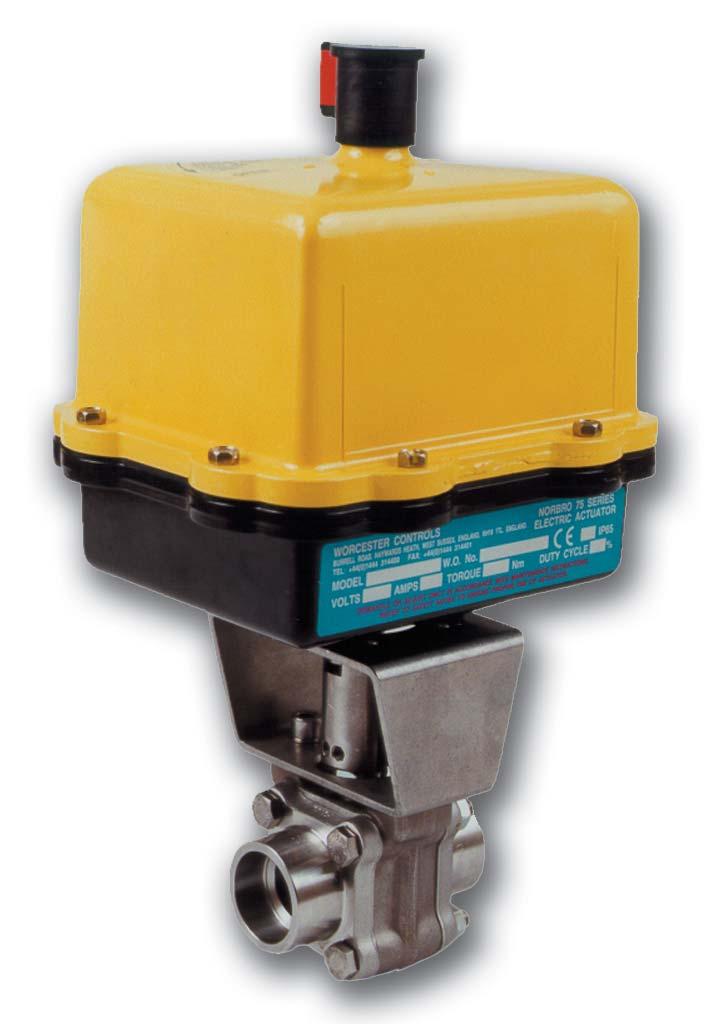shut-off - eliminates need for isolation valves Compact and lightweight package Flexibility through innovative seat