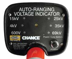 Distribution Auto-Ranging Voltage Indicator (ARVI) Complies with OSHA 1910.