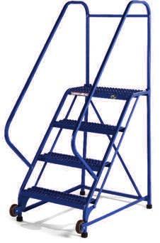Dock Equipment LADDERS (See page 508 for Ladder Selection Guide) 8 5-step and higher unassembled ladders are shipped in protective crating.