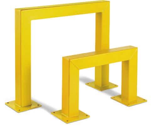 8 Dock Equipment machinery guards NEW Steel Machinery and Rack Safety Guards 1/4" thick single-piece round steel tube construction has no seams.