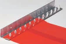TearAway PVC Strips PVC strip material Pre-cut strips Ready-to-hang strips offer quick, easy installation no tools needed. Perforated Clear-Flex II strips tear off roll.