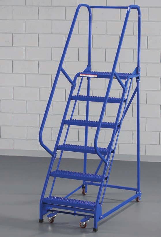 Dock Equipment LADDERS (See page 508 for Ladder Selection Guide) 8 General-purpose perforated tread is for use indoors.
