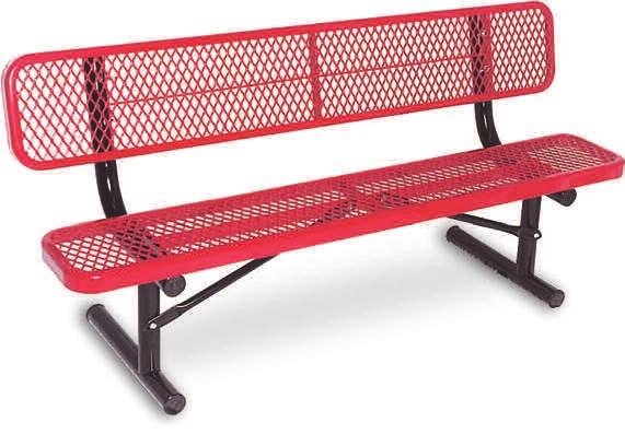 Outdoor Products SEATING 9 For a matching receptacle in red, green, or blue, see