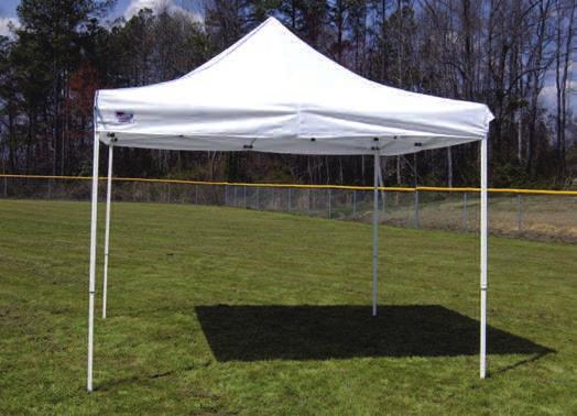 9 Outdoor Products STORAGE SHELTERS Span tent shown with bulk containers, not included. 3261500-R 3261400-R Outdoor Span Tent 9-oz.