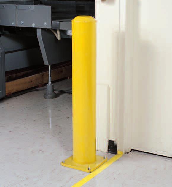 chemical- and crack-resistant. Fit over existing bollard. Sleeves can be cut to desired height. Made in USA.
