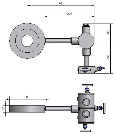 Overall dimensions Installation requirements The STEEMCO flow meter can be mounted in a horizontal or vertical pipe.