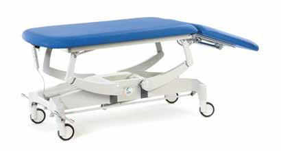 INNOVATION 70cm 130cm 70cm -15 +85 MG2675 MG2475 Height range 47cm to 97cm +15-20 Innovation Deluxe 2 Section The Innovation Deluxe 2 section couch is suitable for use within specialist critical care