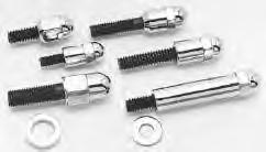 Harley Davidson Knucklehead, Panhead, Shovelhead, Evolution, Twin Cam 88 Screw and Nut Kit Application Index Acorn Cap 16 Acorn Style Stock Number Cap Style Stock Number 7206-2 Air cleaner screws