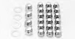 8449-22 Chrome Plated Rocker Shaft End Plugs These chrome plated rocker arm shaft end plugs will add that classic Knucklehead