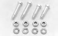 9685-12 1941-1981, Hex Style, Parkerized Footboard Mounting Kits Correct parkerized reproduction of studs, nuts and washers used to mount