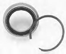 8211-2 1939-1973 45's Left Bearing End Oil Slinger Duplicate of OEM style slinger and snap ring. Stock No. 2742-2 Big Twins 1936-1954 Stock No.